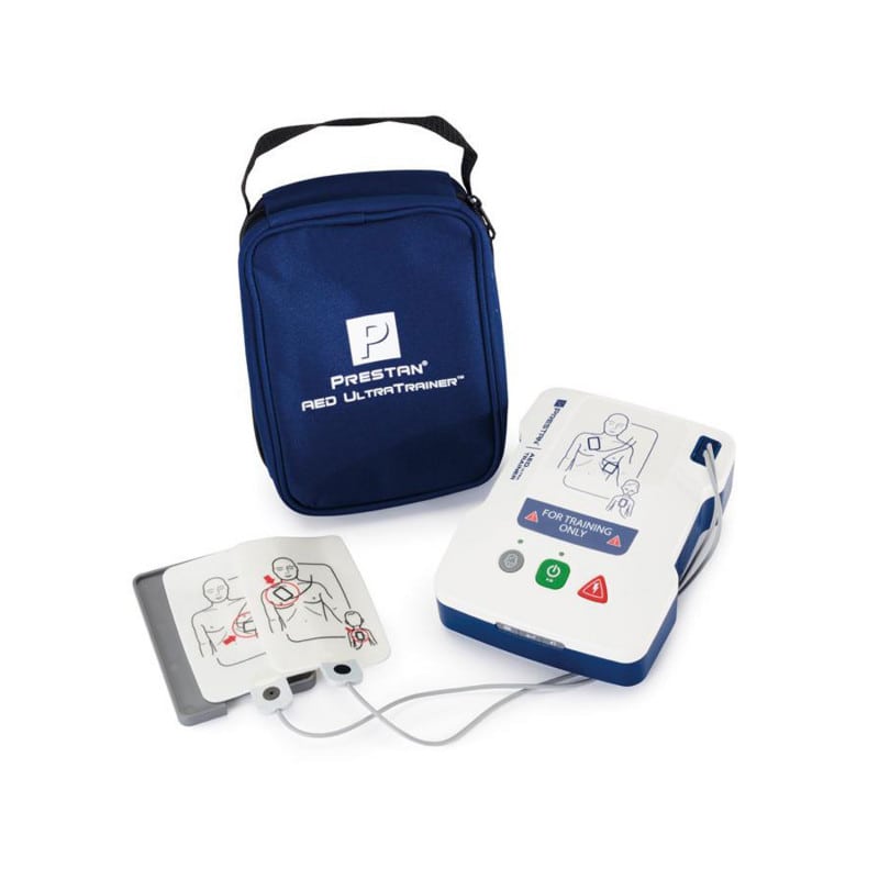 Prestan AED UltraTrainer Übungsgerät - für realistisches HLW-Training, automatischer AED-Trainer - Med-Praxisbedarf