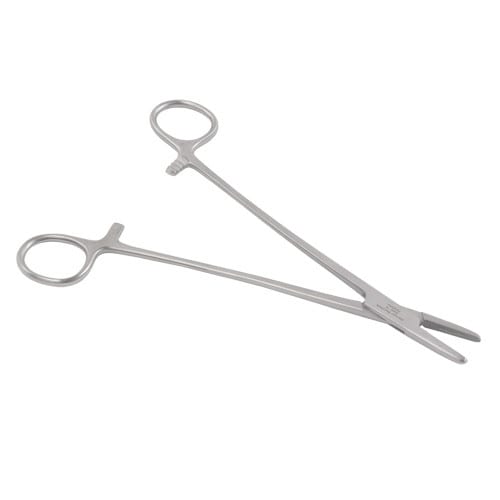 Instrument Nadelhalter Mayo-Hegar - strukturierte Greifflächen, sichere Führung - Med-Praxisbedarf