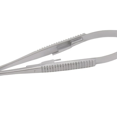 Castroviejo Mikro-Nadelhalter - chirurgisches Präzisionsinstrument für mikrochirurgische Eingriffe - Med-Praxisbedarf