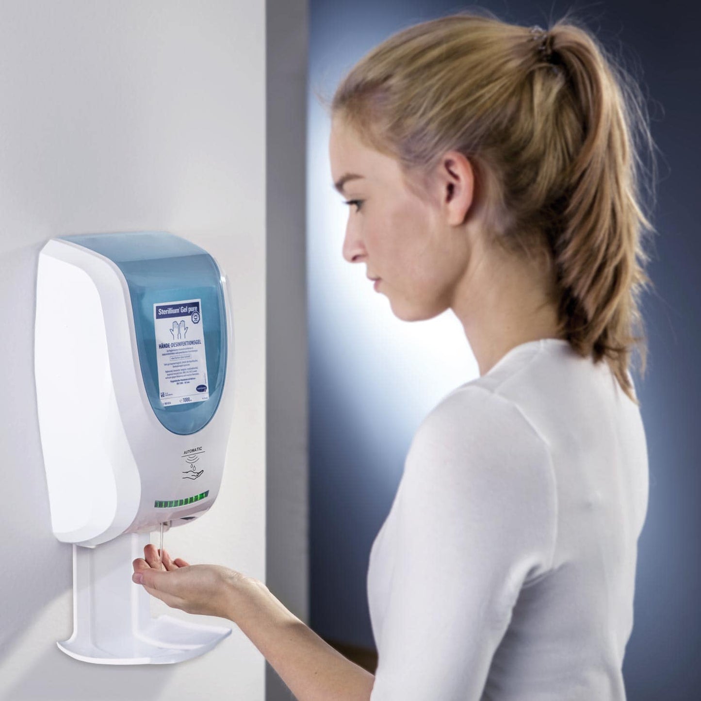 CleanSafe Spender Auffangschale - fängt überschüssiges Desinfektionsmittel zuverlässig auf - Med-Praxisbedarf