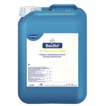 Bacillol 30 Foam Anwendung - Flächendesinfektionsmittel von Paul Hartmann - Med-Praxisbedarf
