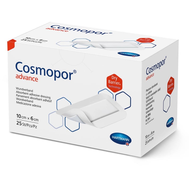Cosmopor Advance Wundverband klein - für kleine Schnitt- und Schürfwunden - Med-Praxisbedarf
