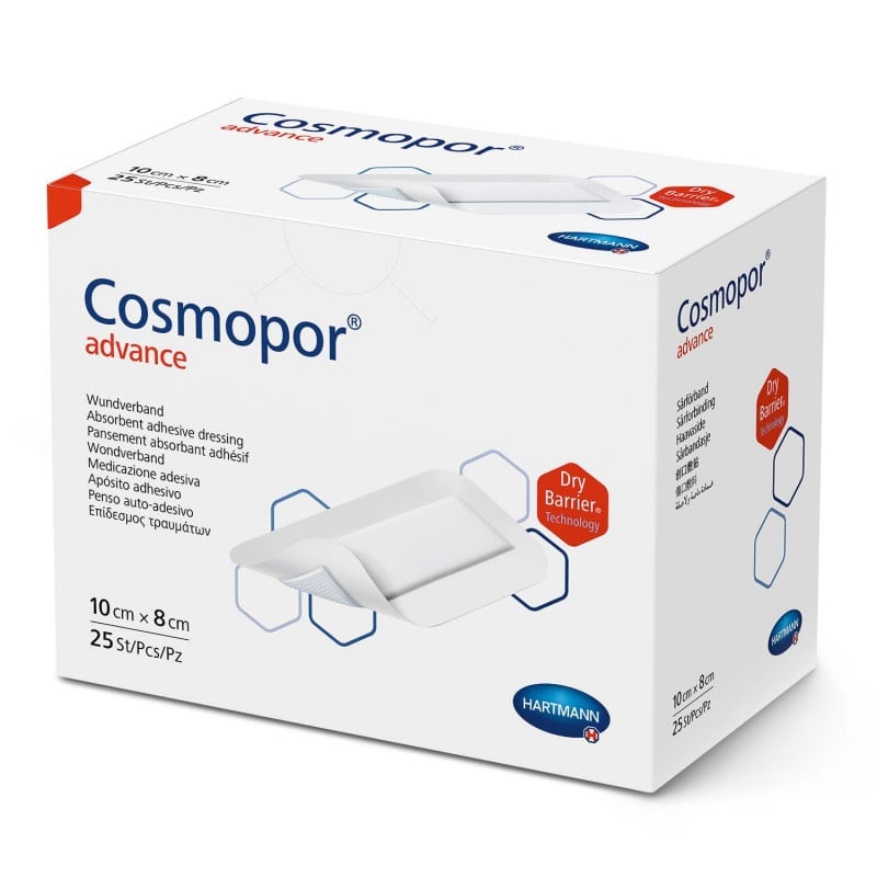 Cosmopor Advance Wundverband Packung - saugstark, für exsudierende Wunden - Med-Praxisbedarf