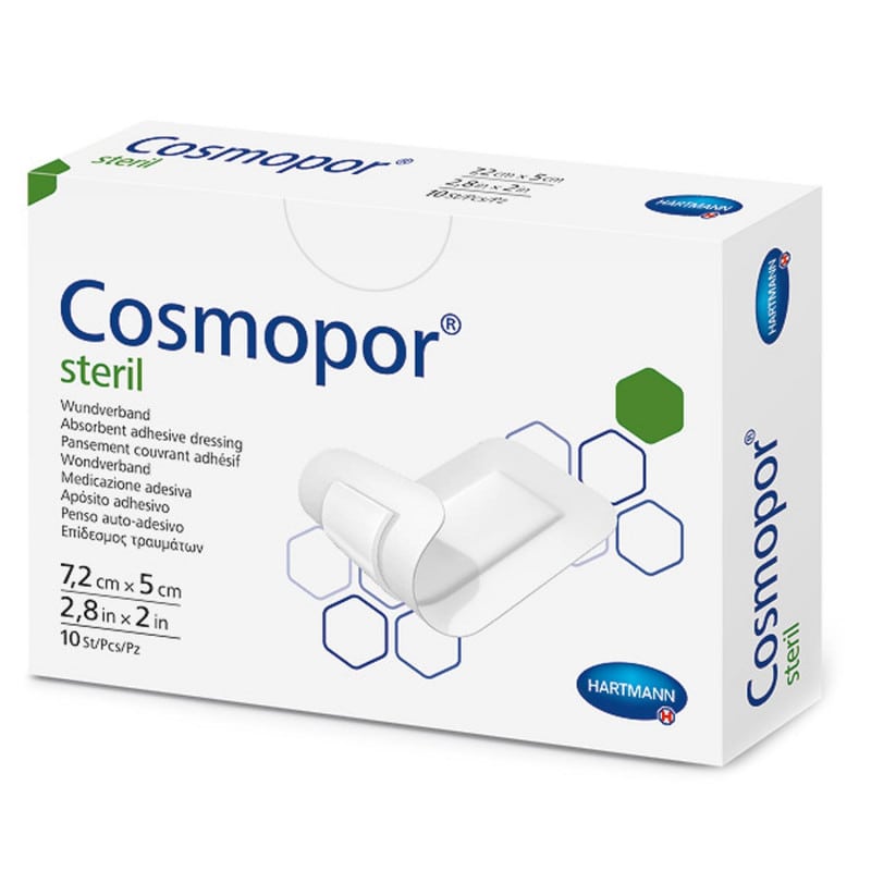 Cosmopor steril Wundverband Packung - verschiedene Größen für sterile Abdeckung - Med-Praxisbedarf