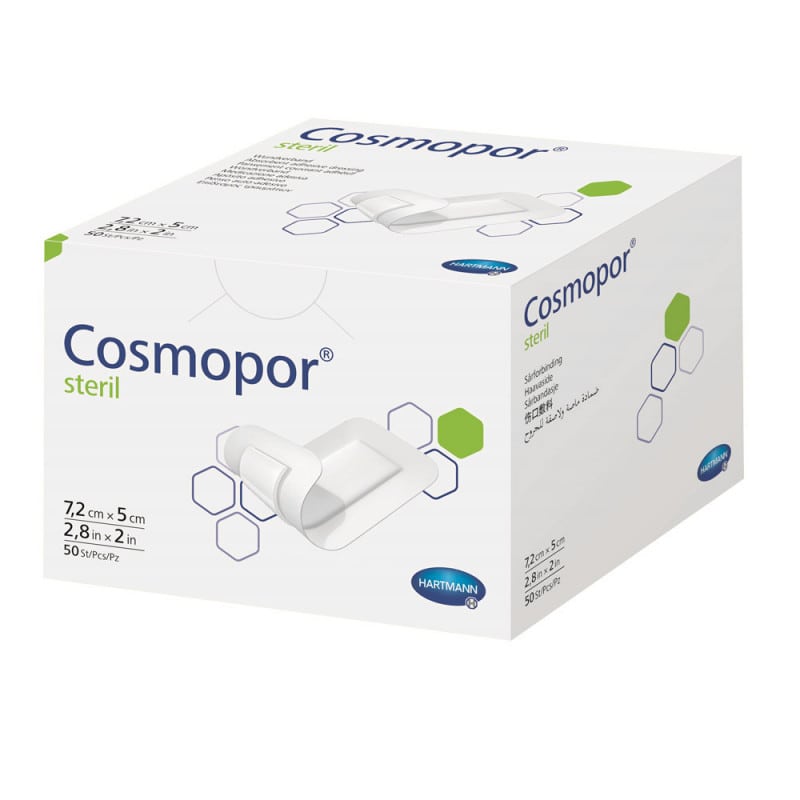 Cosmopor steril Wundverband - selbstklebender Verband für professionelle Wundversorgung - Med-Praxisbedarf
