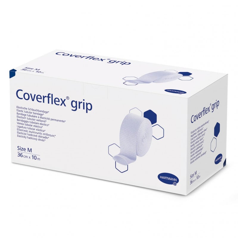 Coverflex® grip Größenvergleich - elastische Binde zur Wundversorgung - Med-Praxisbedarf