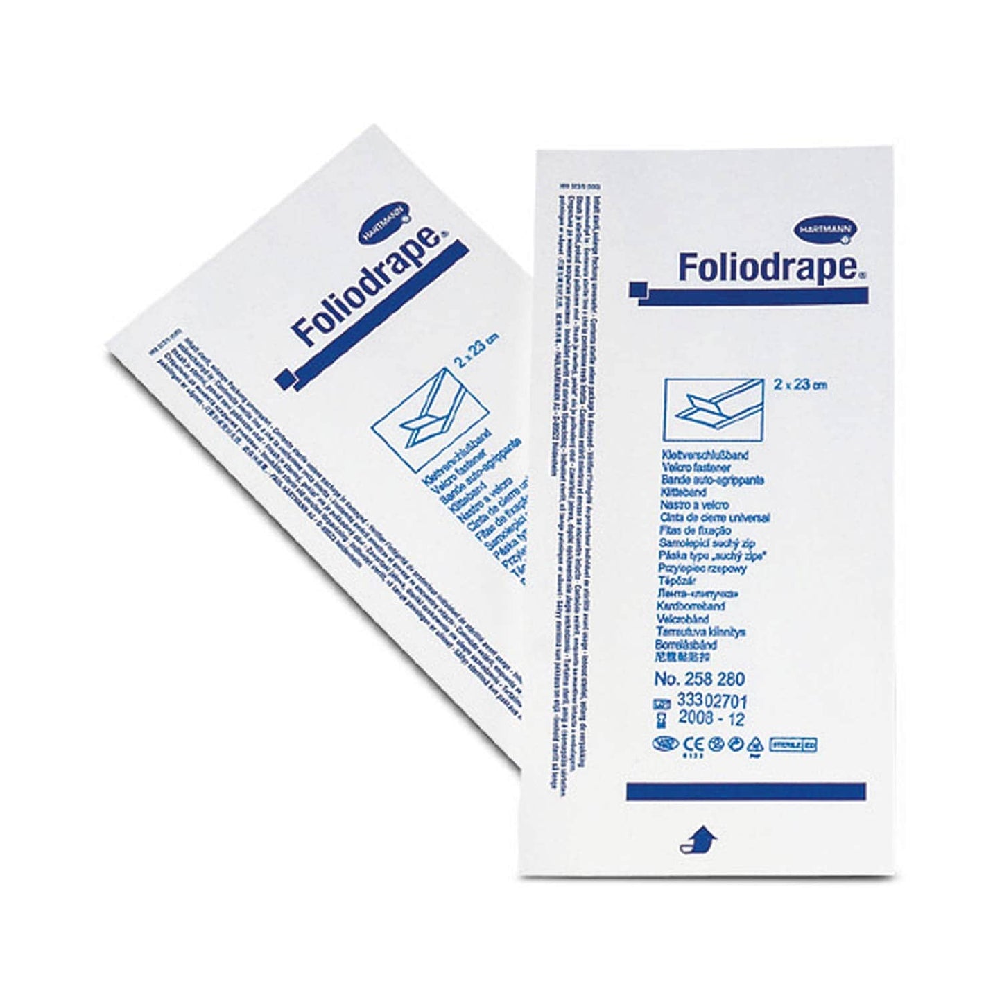 OP-Klebestreifen Foliodrape von Hartmann - elastische Fixierstreifen für sterile Abdeckungen - Med-Praxisbedarf