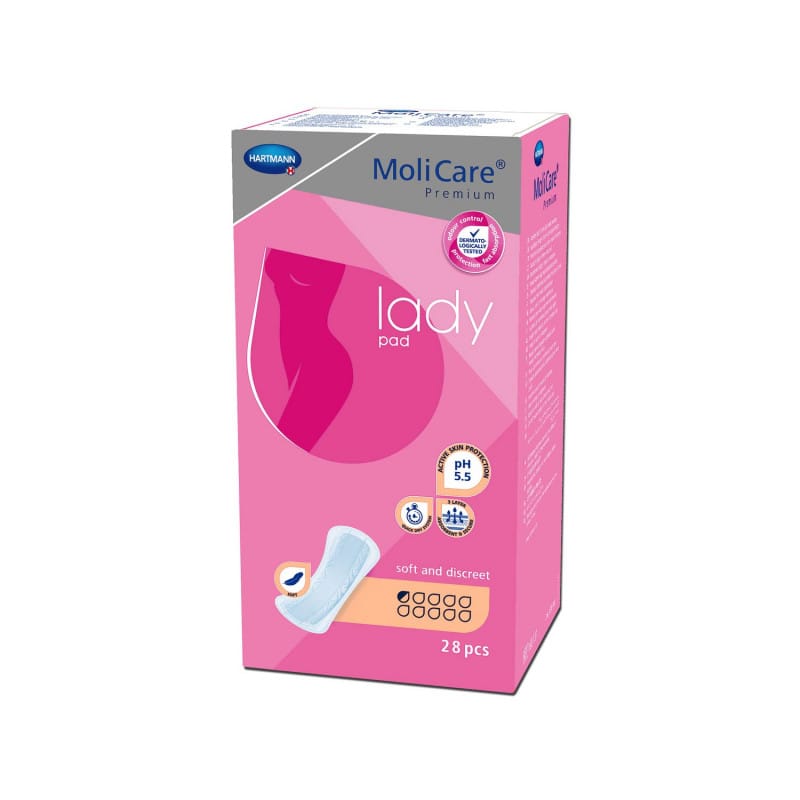 MoliCare Premium lady pad Inkontinenzeinlage für Frauen - speziell für Blasenschwäche, diskret - Med-Praxisbedarf