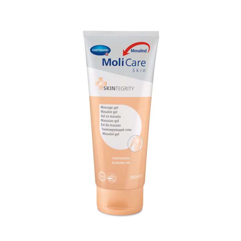 MoliCare Skin Hautfluidgel Massage-Gel - bei Muskelverspannungen für Nacken, Schulter, Arme und Beine - Med-Praxisbedarf