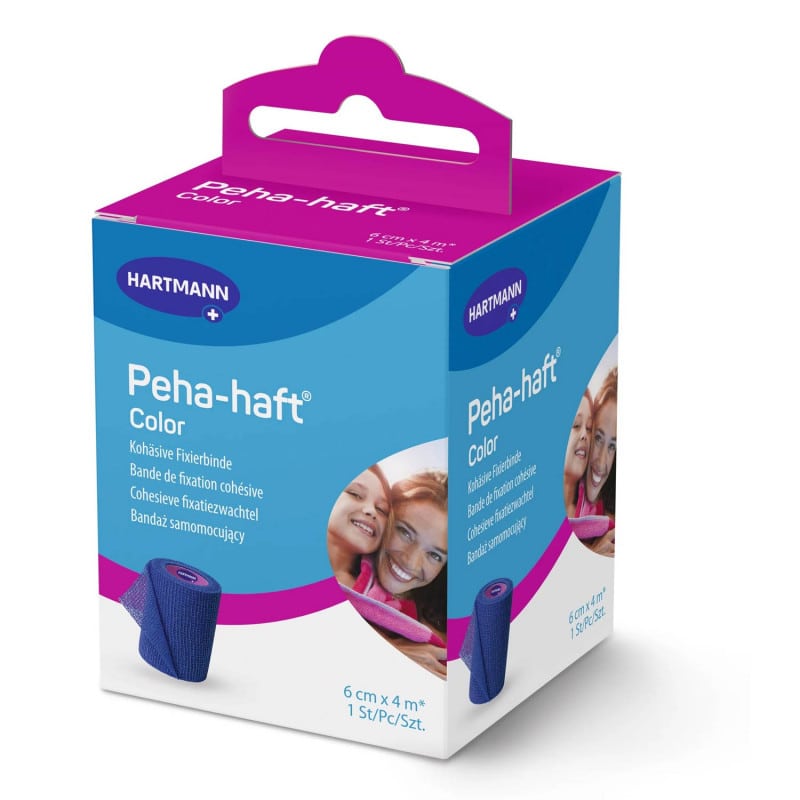 Peha-haft Color elastische Fixierbinde von Paul Hartmann - bunte Farbauswahl - Med-Praxisbedarf