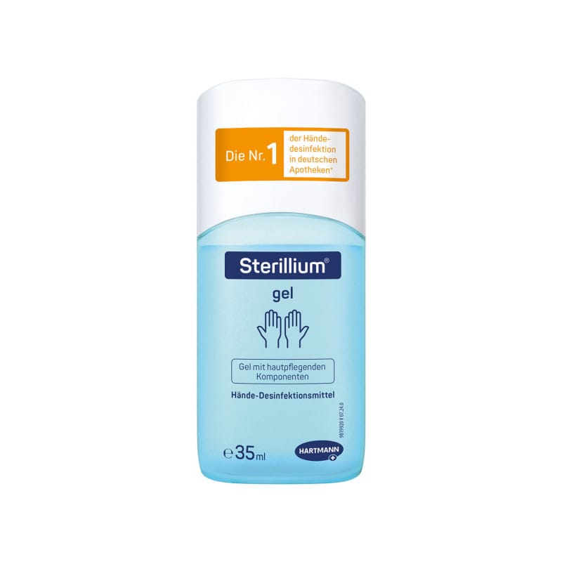 Sterillium Gel Händedesinfektion 500ml Flasche - klinisch bewährtes Desinfektionsgel - Med-Praxisbedarf