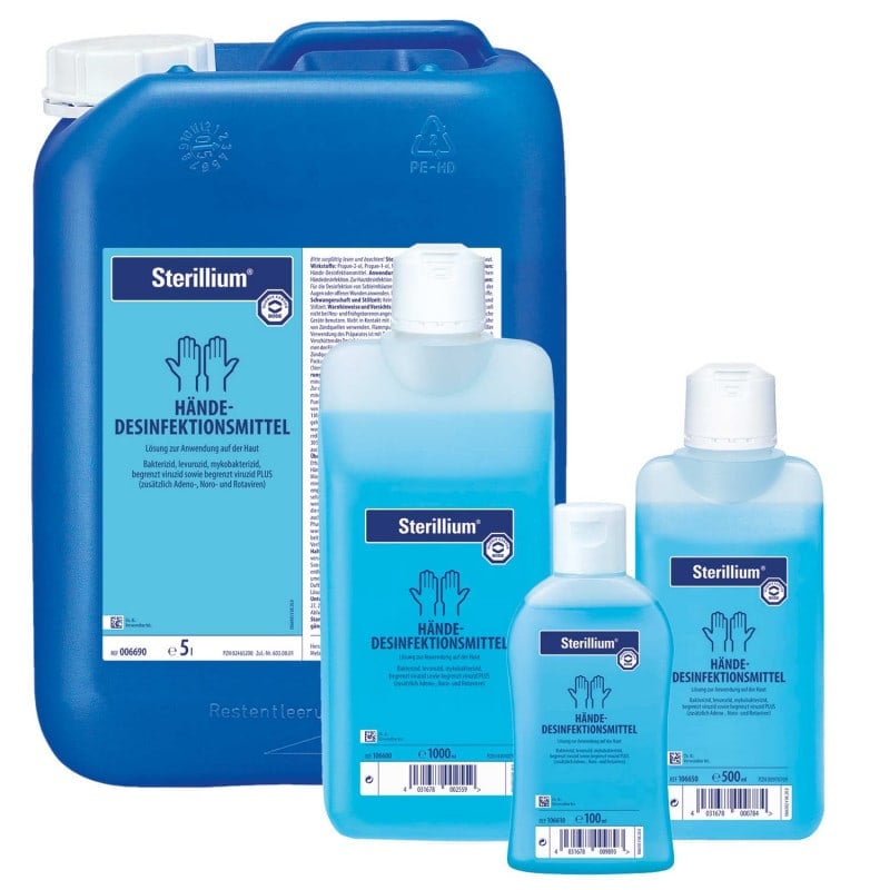 Sterillium Händedesinfektionsmittel - bewährtes Desinfektionsgel von Paul Hartmann - Med-Praxisbedarf