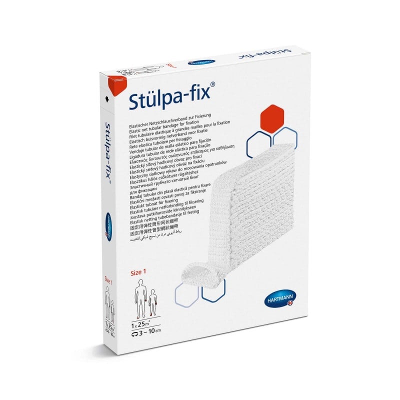 Stülpa-fix Netzschlauchverband - hochelastischer, weitmaschiger Verband zur schnellen Fixierung - Med-Praxisbedarf