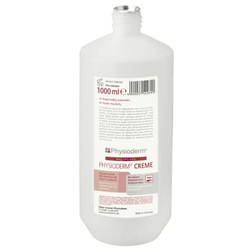 Physioderm Creme Hautpflegecreme - rückfettende Pflege für beruflich beanspruchte Haut - Med-Praxisbedarf