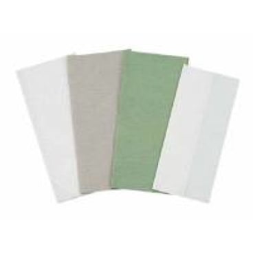 Grüne Papierhandtücher 2-lagig - Maße 24 x 21 cm für Waschräume von Plock - Med-Praxisbedarf
