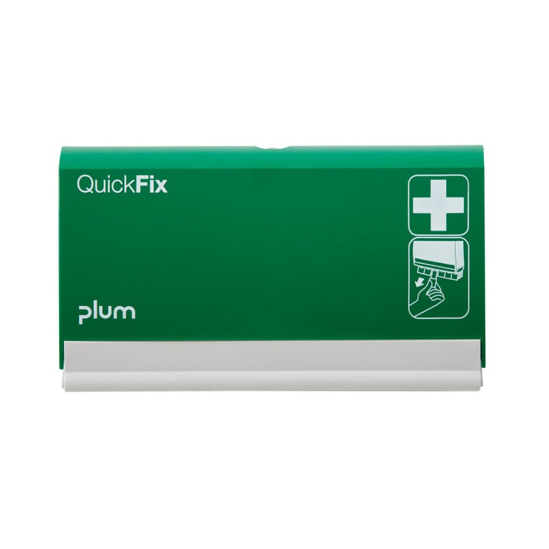 QuickFix Pflasterspender leer - Spendersystem zur hygienischen Aufbewahrung von Pflastern - Med-Praxisbedarf
