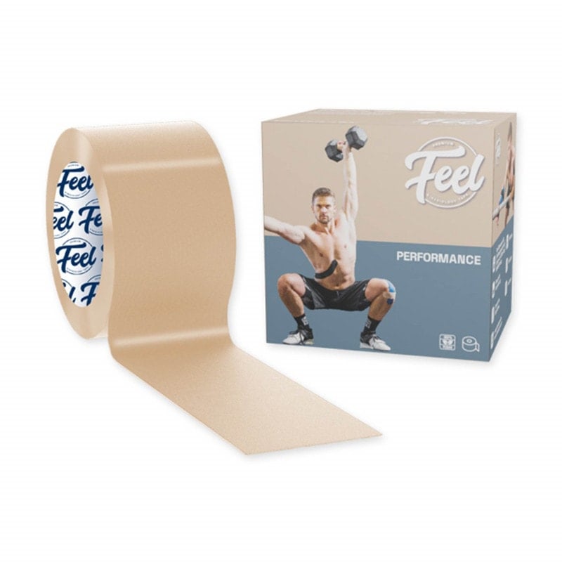 Feel Performance Tape Kinesiotape für professionellen Einsatz - wasserfest, atmungsaktiv - Med-Praxisbedarf