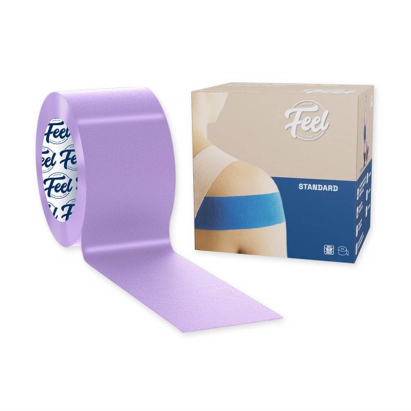 Feel Standard Tape Verpackung - Kinesiologie Tape 5m, zertifizierte Medizinproduktqualität - Med-Praxisbedarf