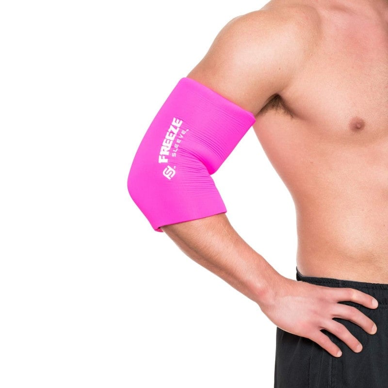 Freeze Sleeve Bandage Materialdetail - atmungsaktives, dehnbares Therapiematerial - Med-Praxisbedarf