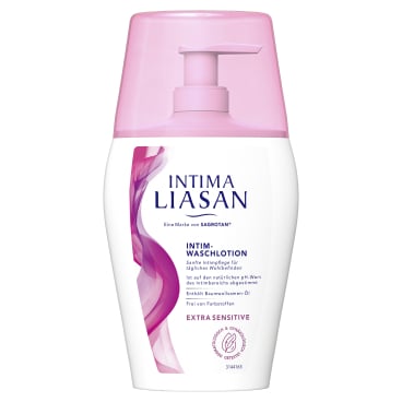 Extra Sensitive Waschlotion von SAGROTAN Intima Liasan - für den äußeren Intimbereich - Med-Praxisbedarf