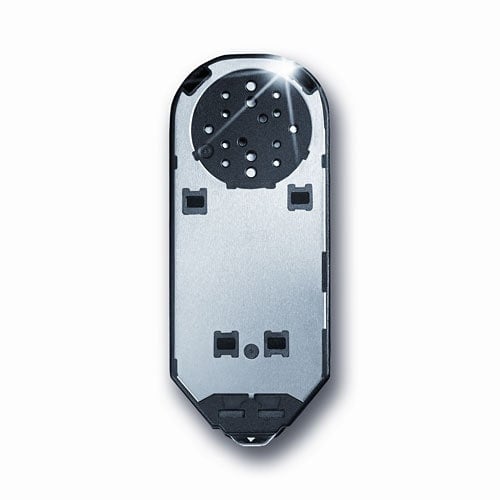 Accu-Chek Mobile Testkassette geöffnet - zeigt integrierte Lanzetten und Testfelder für einfache Handhabung - Med-Praxisbe...