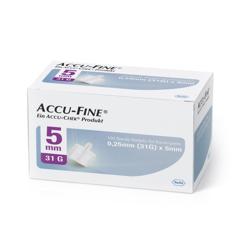Accu-Fine Pen-Nadeln im Detail - Sicherheitskappe, hoher Komfort für Patienten - Med-Praxisbedarf