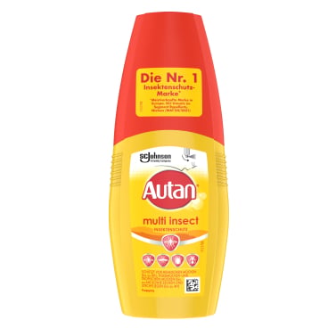 Autan Multi Insect Insektenschutz Spray - praktisches Abwehrspray für Mücken - Med-Praxisbedarf