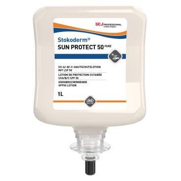 Stokoderm SUN PROTECT 50 Lotion Flasche - UV-Schutz mit Lichtschutzfaktor 50 - Med-Praxisbedarf