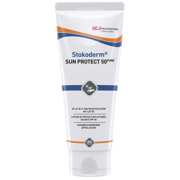 Stokoderm SUN PROTECT 50 PURE UV-Hautschutzlotion - Sonnenschutz LSF 50, professionell - Med-Praxisbedarf