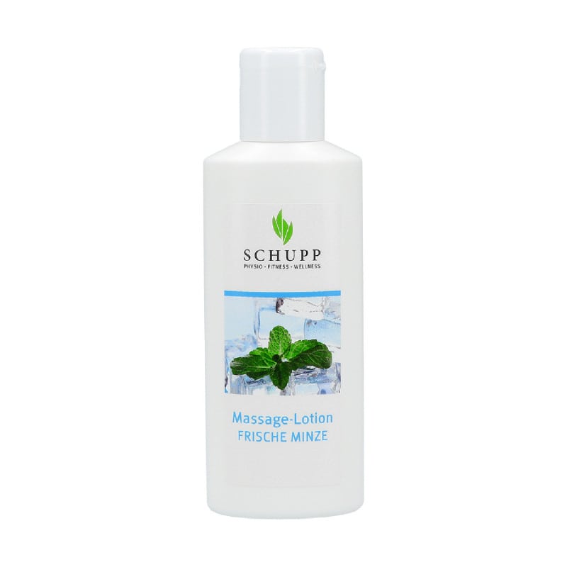 Hautschonende SCHUPP Massage-Lotion - Textur und Konsistenz im Detail, schnell einziehend - Med-Praxisbedarf