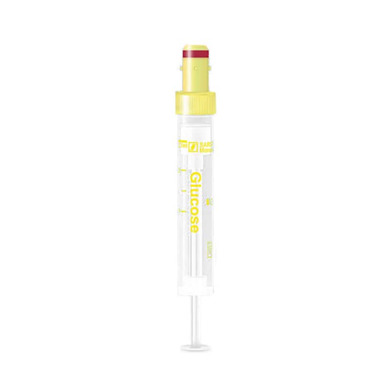 S-Monovetten Glukosebestimmung 2.7 ml - mit Fluoridsalz für Zucker-Untersuchungen - Med-Praxisbedarf