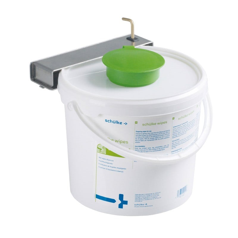 Wandhalterung für safe & easy bagless system von Schülke - für medizinische Einrichtungen - Med-Praxisbedarf
