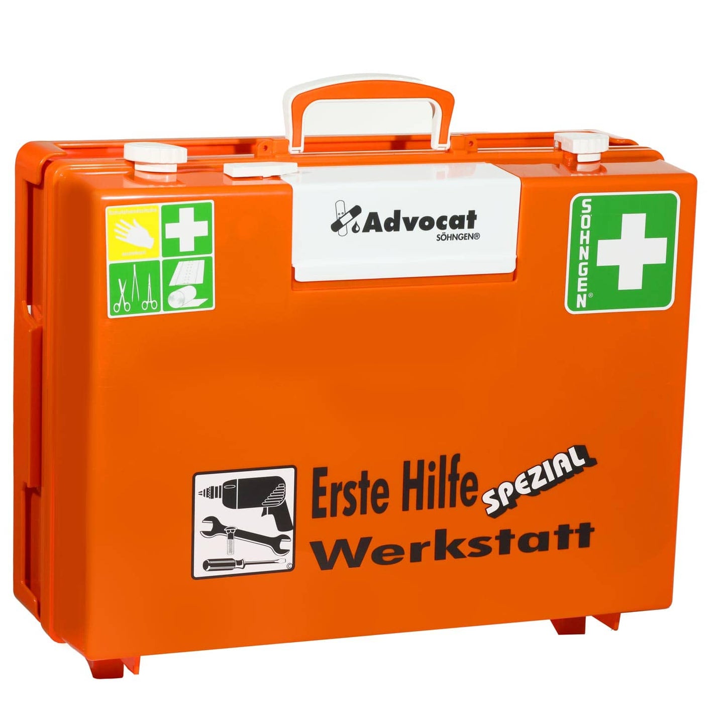 Advocat Erste-Hilfe-Koffer - praktische Lösung für Arztpraxen von Söhngen W., vielseitige Ausstattung - Med-Praxisbedarf