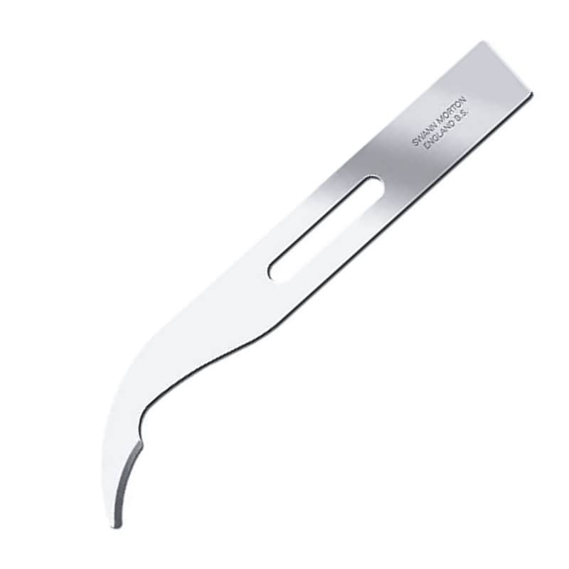 Swann Morton Stitch Cutter Fadenmesser - rostfreier Stahl, abgerundete Spitze für Nahtentfernung - Med-Praxisbedarf