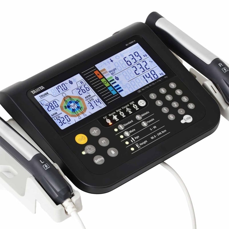 Tanita MC-780 MA Körperanalysemonitor - Fußelektroden für klinisch genaue Bioimpedanzmessung - Med-Praxisbedarf