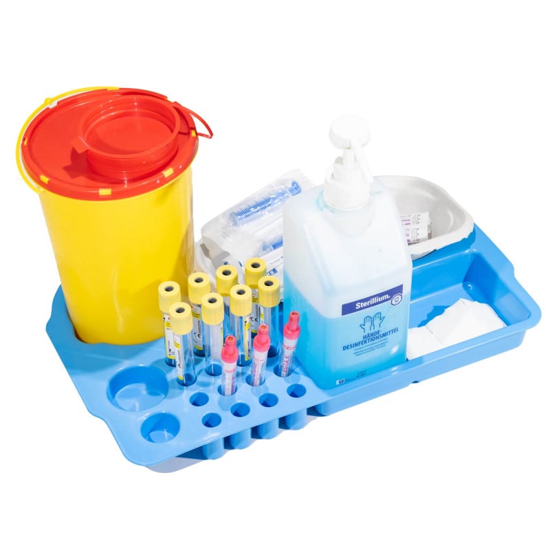Medizinisches Behandlungs-Tablett - Organisation von Labor- und Diagnostikbedarf - Med-Praxisbedarf