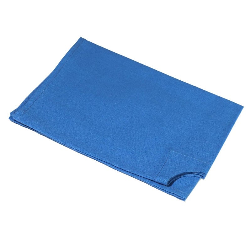 Steriles Lochtuch 6 cm grün - Baumwoll-Abdecktuch mit präziser 6 cm Öffnung - Med-Praxisbedarf