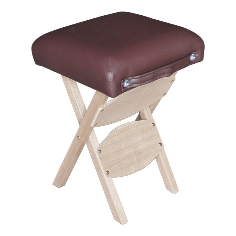 Klappbarer Massagehocker - praktischer Hocker für Therapie und Pflegeeinrichtungen - Med-Praxisbedarf
