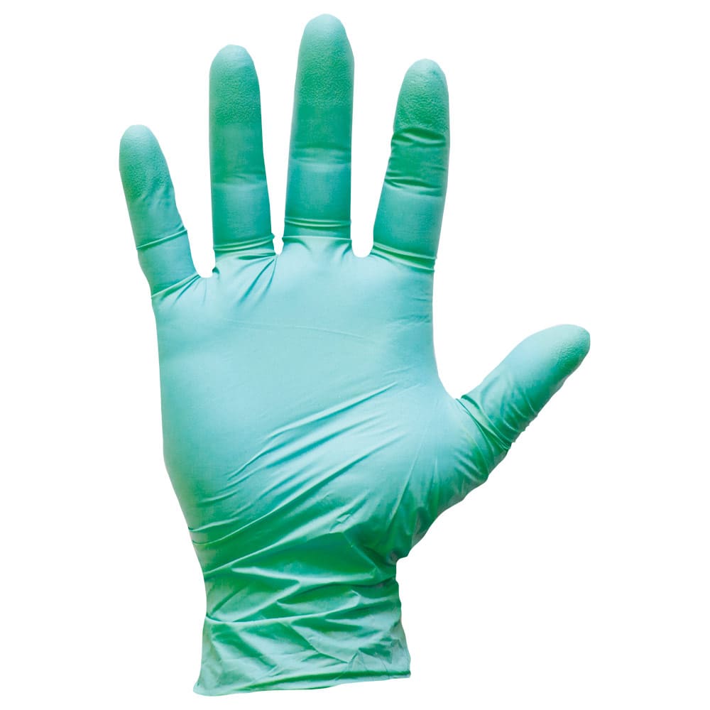 Nitrilhandschuhe puderfrei Einmalhandschuhe - blau, Größe M, latexfrei für Untersuchungen - Med-Praxisbedarf