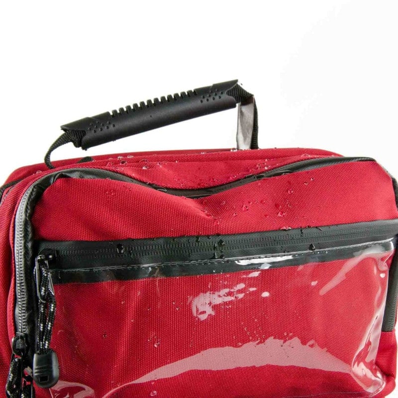 Professioneller Notfallrucksack von Teqler, leer und ungefüllt für medizinische Erstversorgung - Med-Praxisbedarf