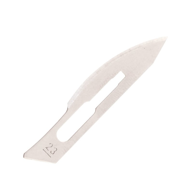 Sterile Skalpellklingen für Griff Nr. 4 - scharfe Einmalklingen von Teqler - Med-Praxisbedarf