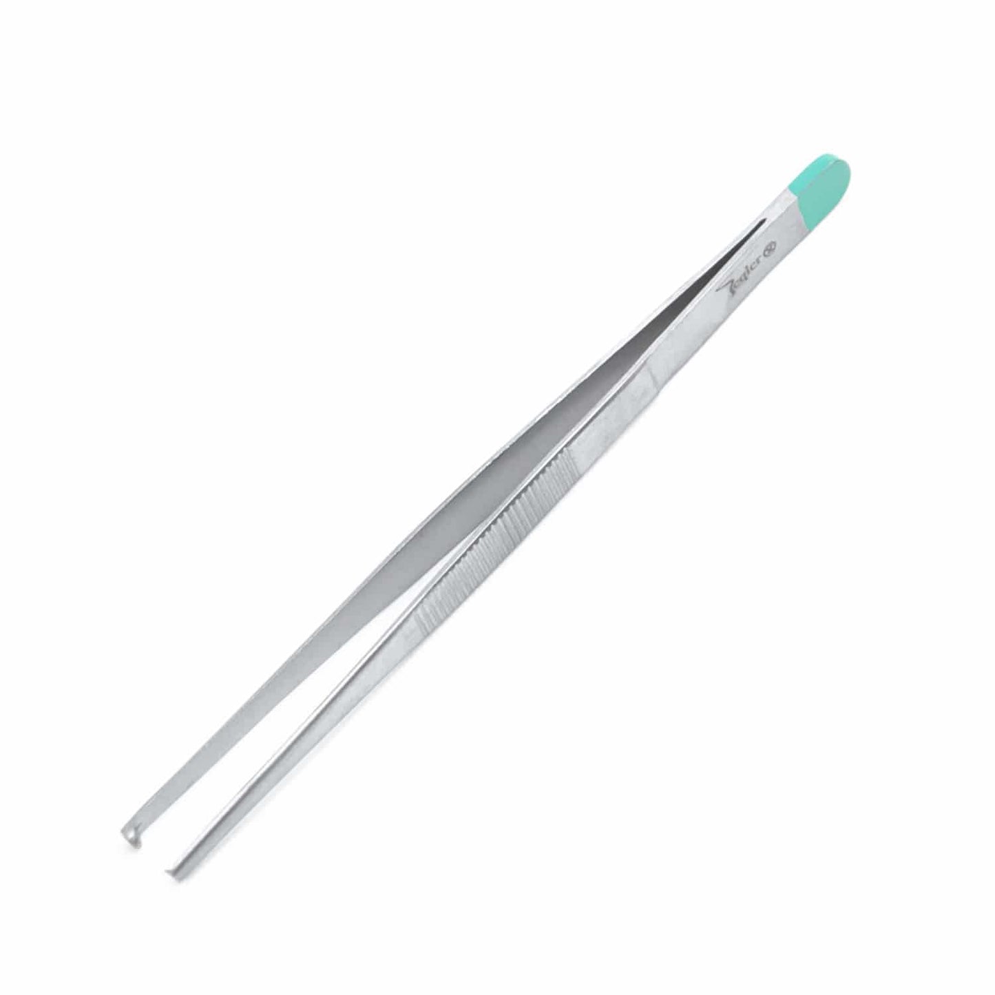 Chirurgische Pinzette 14 cm Teqler - sterile Einmalpinzette für Gewebe - Med-Praxisbedarf