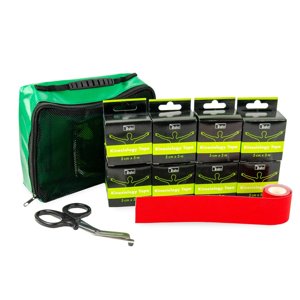 Sports-Pack Kinesiologie-Tape Teqler - 6 Farben für physiotherapeutische Anwendungen - Med-Praxisbedarf