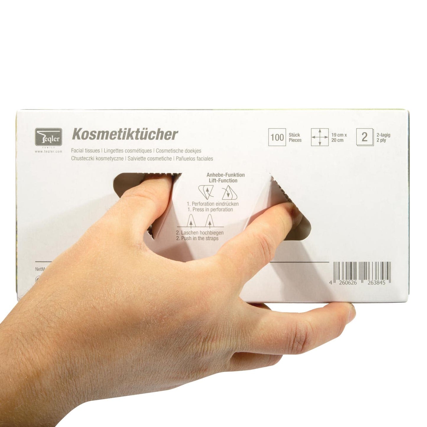 Teqler Kosmetik-Tücher in der Praxis - für Behandlung, Reinigung und Desinfektion - Med-Praxisbedarf
