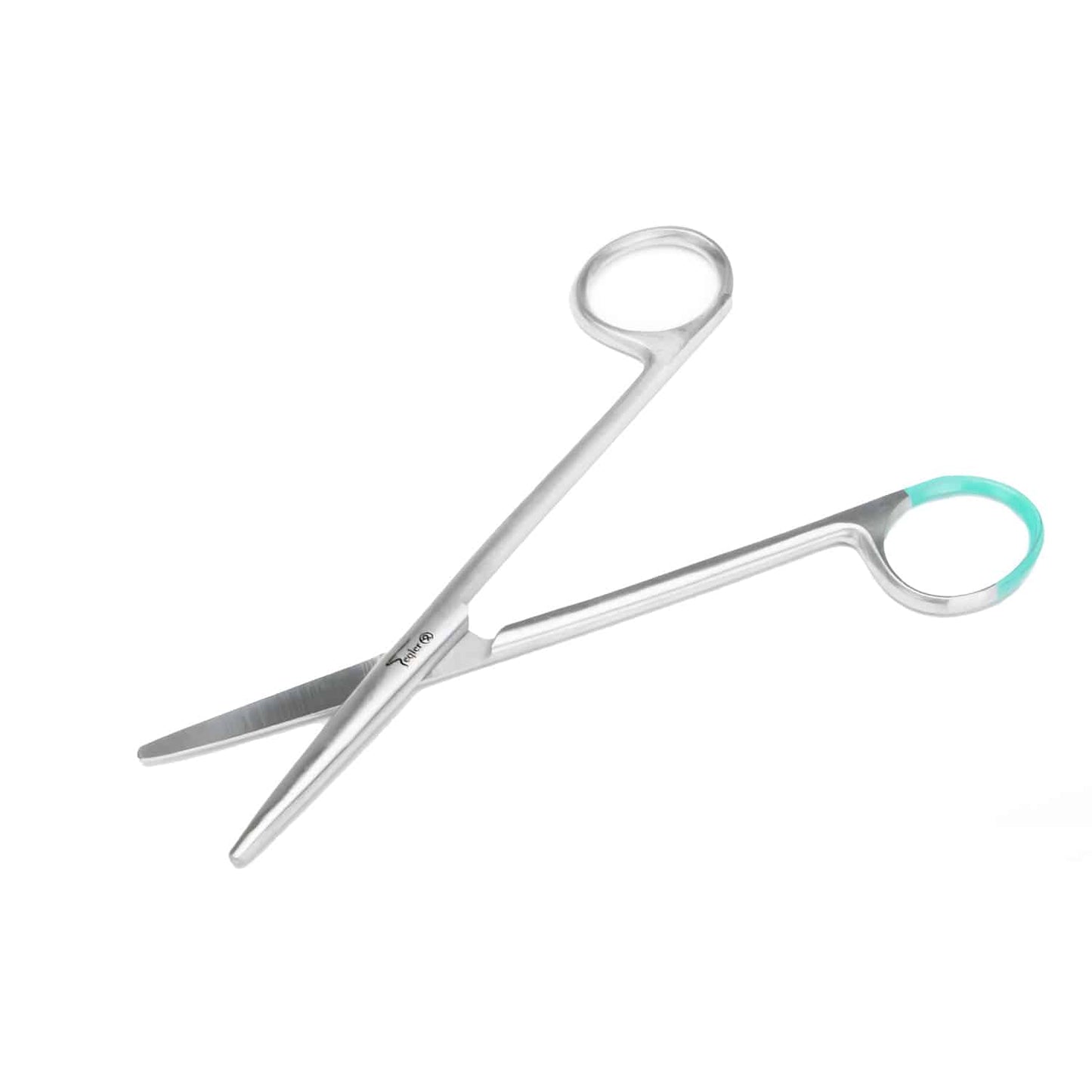 Einmal-Metzenbaumschere in Detailansicht - scharfe Klingen für präzise Schnittführung - Med-Praxisbedarf