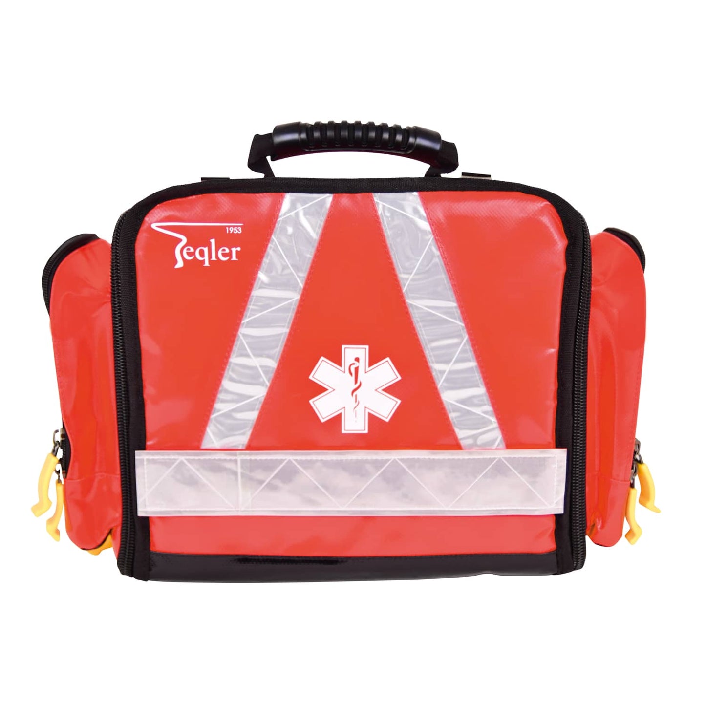Teqler Notfalltasche Namur Seitentasche - zusätzliches Fach für Kleinteile und Werkzeug - Med-Praxisbedarf