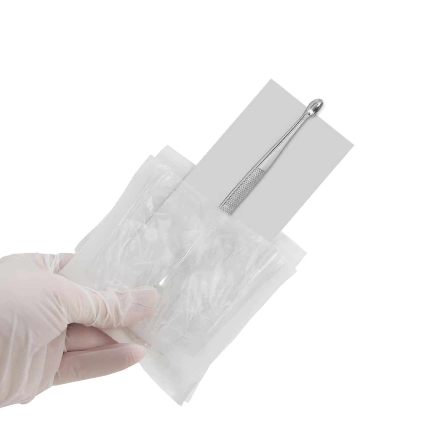 Teqler Scharfer Löffel 16.5 cm - chirurgischer Partsch Löffel zur Gewebeabtragung - Med-Praxisbedarf