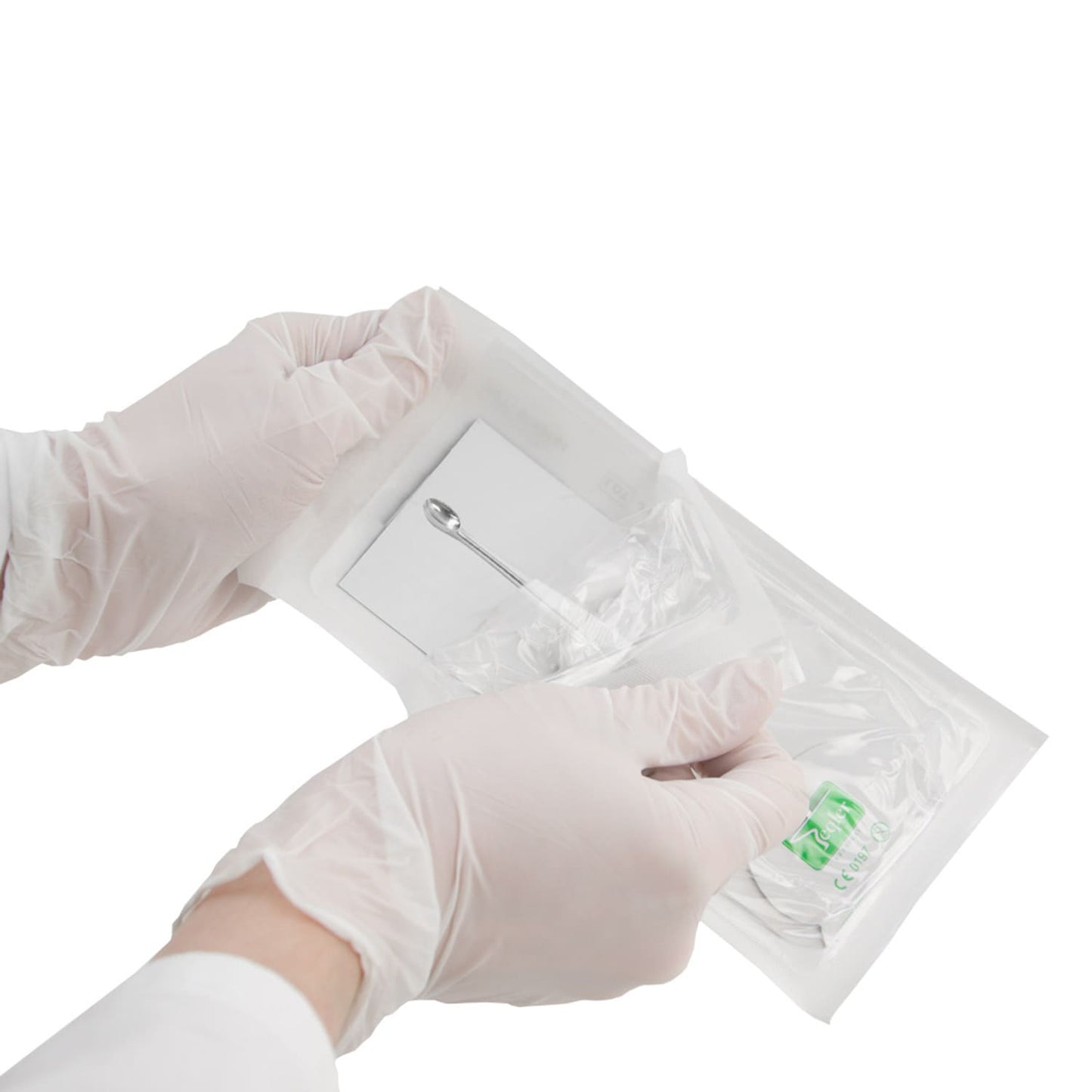 Scharfer Löffel Teqler 16.5 cm - medizinisches Doppelkopf-Instrument für Eingriffe - Med-Praxisbedarf