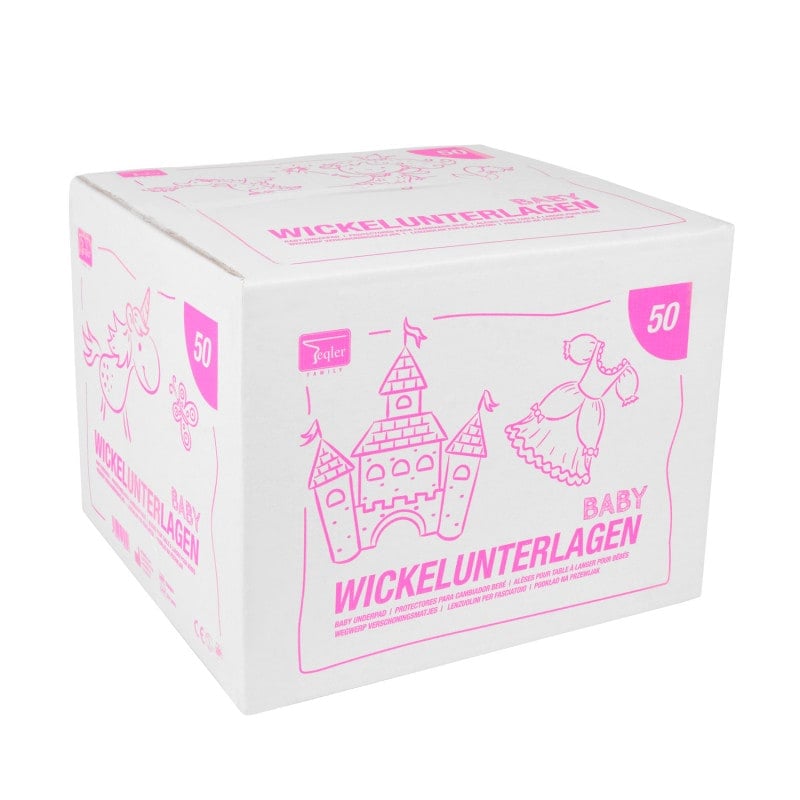 Hygienische Wickelunterlage - praktische Unterlage für Wickeltisch oder Wickeltasche - Med-Praxisbedarf