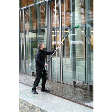UNGER nLite Carbon Composite Teleskopstangen 2-teilig - eingefahren, handlich zum Transport - Med-Praxisbedarf